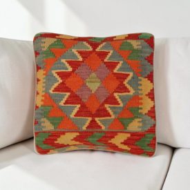 Ročno tkana dekorativna blazina 40x40 Kilimska prevleka za blazino