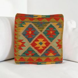 Ročno tkana blazina 45x45 Kilimska prevleka za blazino
