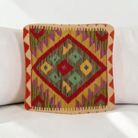 Ročno tkana blazina 45x45 Kilimska prevleka za blazino
