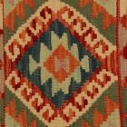 Kilimska dekorativna blazina 40x40 ročno tkana prevleka za blazino