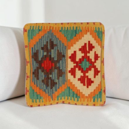 Kilimska dekorativna blazina 40x40 ročno tkana prevleka za blazino