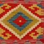 Kilimska dekorativna blazina 45x45 ročno tkana prevleka za blazino