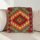 Kilim blazina 40x40 ročno tkana prevleka za blazino