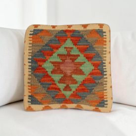 Kilim blazina 40x40 ročno tkana prevleka za blazino