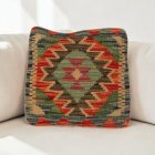 Kilim blazina 40x40 ročno tkana prevleka za blazino
