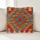 Kilim blazina 40x40 ročno tkana prevleka za blazino