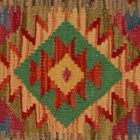 Kilim blazina 40x40 ročno tkana prevleka za blazino