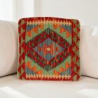 Kilim blazina 40x40 ročno tkana prevleka za blazino