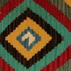 Kilim blazina 40x40 ročno tkana prevleka za blazino