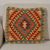 Ročno tkana dekorativna blazina 50x50 Kilimski prevlek za blazino