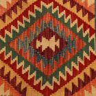 Ročno tkana dekorativna blazina 50x50 Kilimski prevlek za blazino