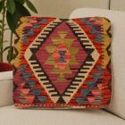 Kilim dekorativna blazina 50x50 ročno tkana kelim prevleka za blazino