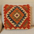 Kilim dekorativna blazina 50x50 ročno tkana prevleka za blazino