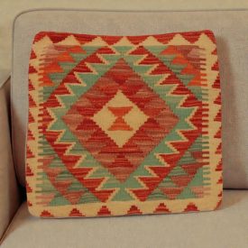   Ročno tkana prevleka za blazino 50x50 Kilimski dekorativna blazina