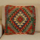 Kilim prevlek za blazino 50x50 ročno tkana blazina