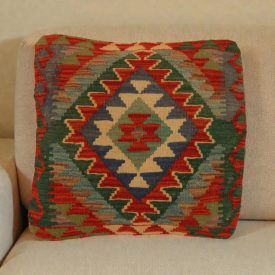 Kilim prevlek za blazino 50x50 ročno tkana blazina