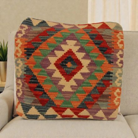 Prevleka za blazino afgan kilim 50x50 ročno tkana blazina
