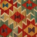 Orientalska dekorativna blazina 45x50 ročno tkana kelim prevleka za blazino