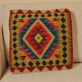   Orientalska dekorativna blazina 50x50 ročno tkana prevleka za blazino