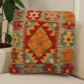 Kilim prevlek za blazino 50x50 ročno tkana dekorativna blazina