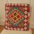 Orientalska dekorativna blazina 50x50 ročno tkana prevleka za blazino