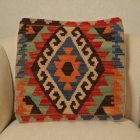 Kilim prevlek za blazino 50x50 ročno tkana dekorativna blazina