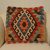 Kilim prevlek za blazino 50x50 ročno tkana dekorativna blazina