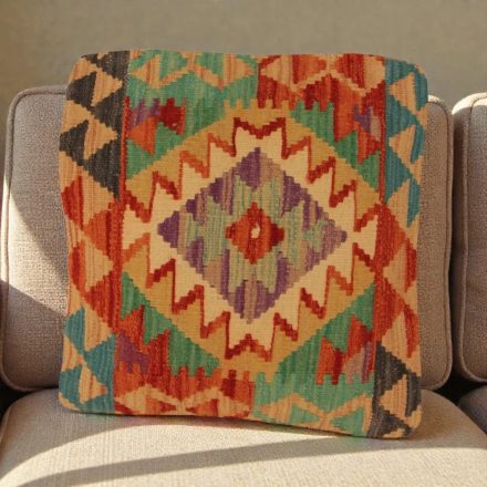 Ročno tkana prevleka za blazino 50x50 Kilimski dekorativna blazina