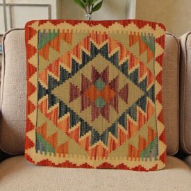  Orientalska dekorativna blazina 50x50 ročno tkana prevleka za blazino