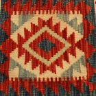 Ročno tkana blazina 50x50 Kilimski prevlek za blazino