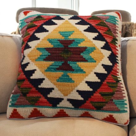 Kilim blazina 45x45 ročno tkana prevleka za vzglavnik