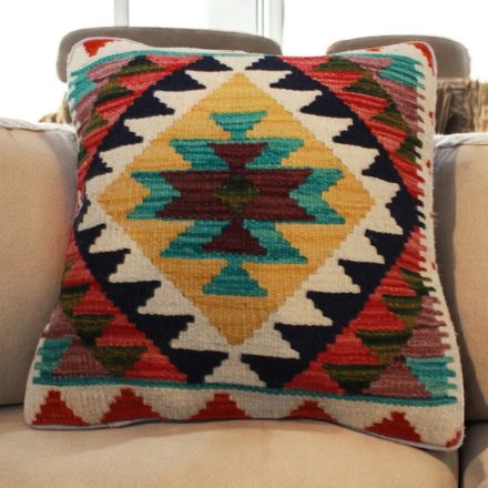 Kilim blazina 45x45 ročno tkana prevleka za vzglavnik