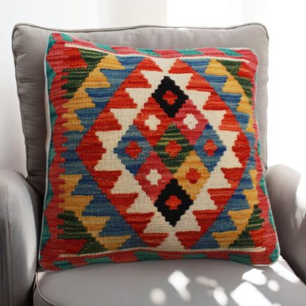 Orientalska blazina Kilim 40x40 ročno tkana prevleka za vzglavnik