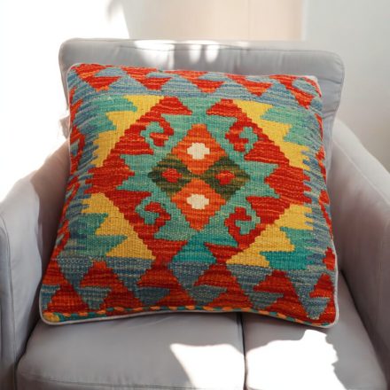 Ročno tkana prevleka za blazino Kilim 45x45 afgan dekorativna blazina