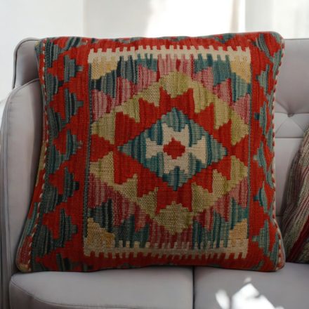 Kilim dekorativna blazina 45x45 ročno tkani prevleka za vzglavnik