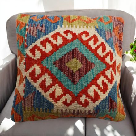 Kilim blazina 45x45 ročno tkana prevleka za vzglavnik
