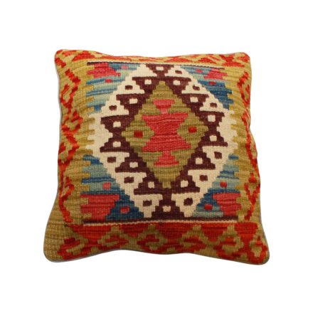 Orientalska blazina Kilim 40x40 ročno tkana prevleka za vzglavnik