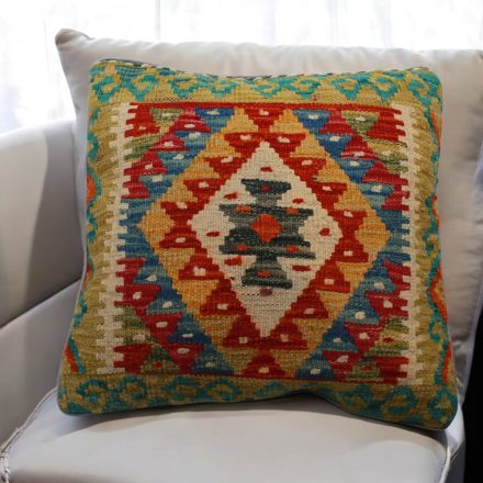 Ročno tkana prevleka za blazino Kilim 45x45 afgan dekorativna blazina