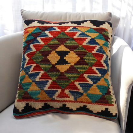 Kilim dekorativna blazina 45x45 ročno tkani prevleka za vzglavnik