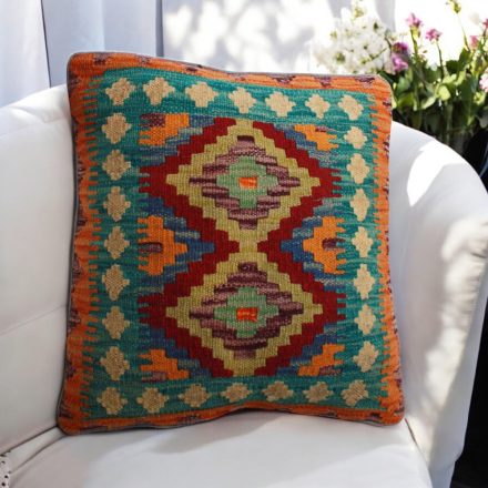 Ročno tkani blazina 45x45 Kilim prevleka za vzglavnik