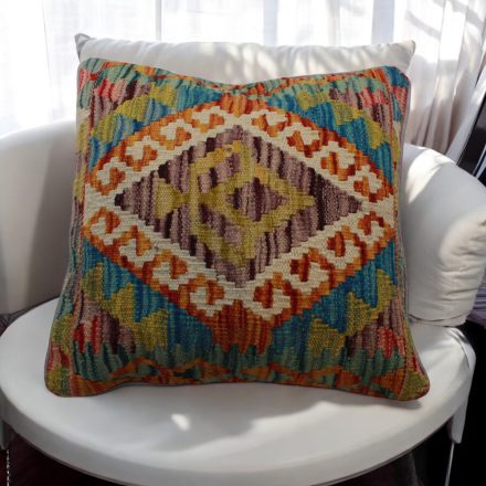Ročno tkana prevleka za blazino Kilim 45x45 afgan dekorativna blazina