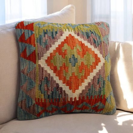 Ročno tkana prevleka za blazino 45x45 Kilim dekorativna blazina