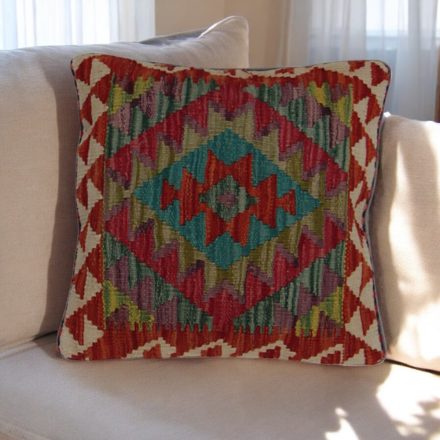 Ročno tkana prevleka za blazino Kilim 45x45 afgan dekorativna blazina
