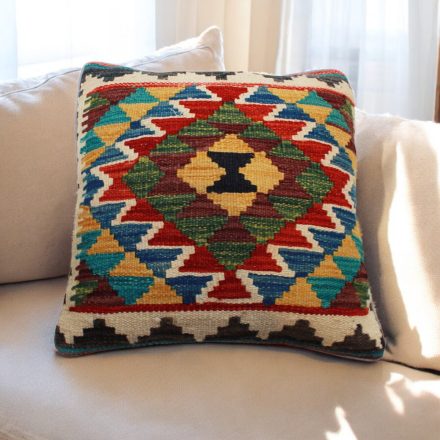 Ročno tkani blazina 45x45 Kilim prevleka za vzglavnik
