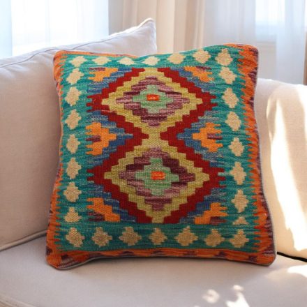 Ročno tkani blazina 45x45 Kilim prevleka za vzglavnik