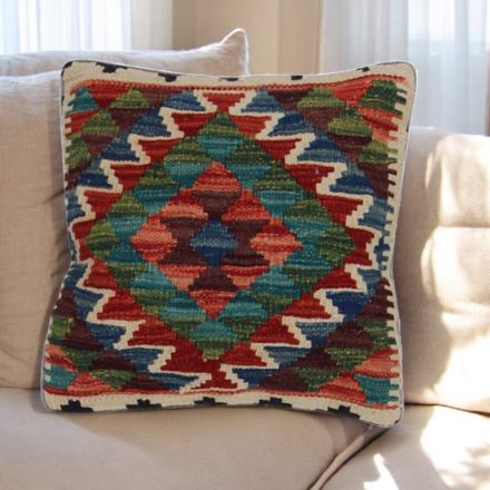 Kilim blazina 45x45 ročno tkana prevleka za vzglavnik
