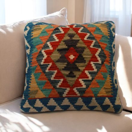 Kilim dekorativna blazina 45x45 ročno tkani prevleka za vzglavnik