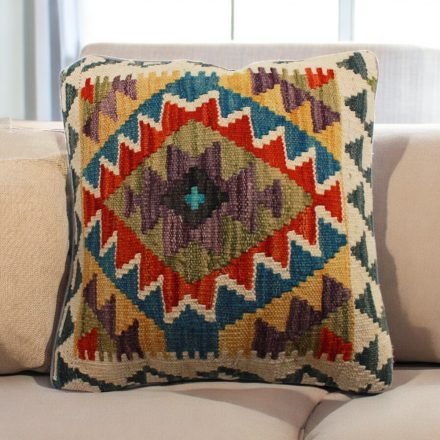 Blazina Kilim 45x45 ročno tkana prevleka za blazino