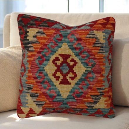 Ročno tkana prevleka za vzglavnik Kilim 45x45 afganski dekorativni vzglavnik