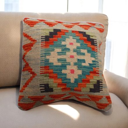 Ročno tkani blazina 45x45 Kilim prevleka za vzglavnik